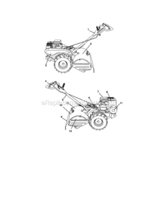 Part Location Diagram of 166132 Craftsman Decal Guard
