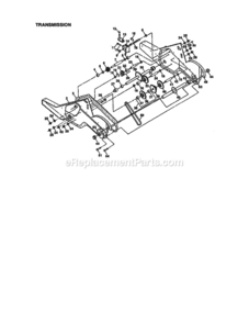 Page D Diagram and Parts List for 917293311  Craftsman Tiller