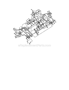 Page D Diagram and Parts List for 917293321  Craftsman Tiller