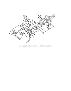Page C Diagram and Parts List for 917293471  Craftsman Tiller