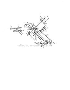 Page G Diagram and Parts List for 917293471  Craftsman Tiller