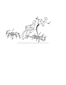 Page F Diagram and Parts List for 917293472  Craftsman Tiller