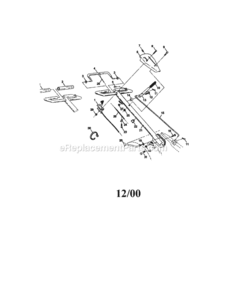 Page A Diagram and Parts List for 917293480  Craftsman Tiller