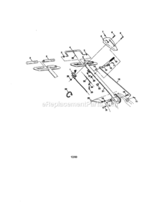Page A Diagram and Parts List for 917293490  Craftsman Tiller