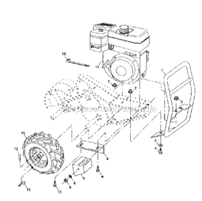 Part Location Diagram of 166532 Craftsman Bumper.Asm.T