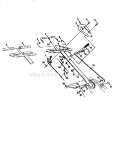 Page A Diagram and Parts List for 917293550  Craftsman Tiller