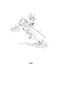 Page A Diagram and Parts List for 917294261  Craftsman Tiller