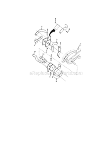 Page F Diagram and Parts List for 917294261  Craftsman Tiller