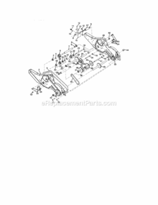 Page D Diagram and Parts List for 917294270  Craftsman Tiller