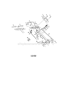 Page A Diagram and Parts List for 917294480  Craftsman Tiller