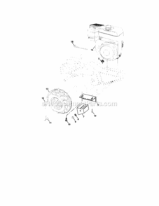 Page C Diagram and Parts List for 917294480  Craftsman Tiller