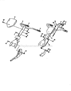 Part Location Diagram of 153197 Craftsman Manual.O.295