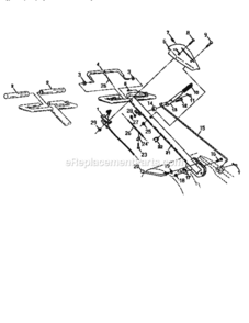 Page A Diagram and Parts List for 917295552  Craftsman Tiller