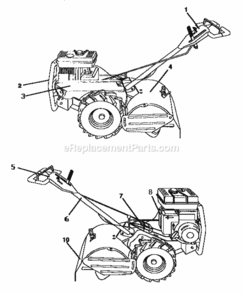 Part Location Diagram of 582969301 Craftsman Decal.Oper.A