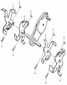 Page D Diagram and Parts List for 917296350  Craftsman Tiller