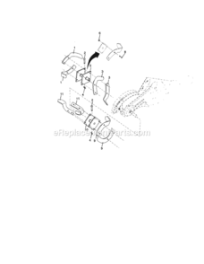 Page F Diagram and Parts List for 917297020  Craftsman Tiller