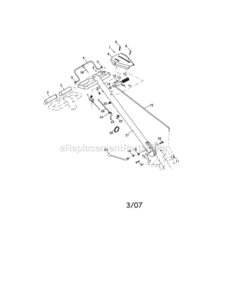 Part Location Diagram of 188403 Craftsman Control Panel