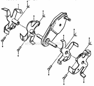 Part Location Diagram of 156932X479 Craftsman Inner Tine Assembly