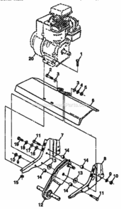 Part Location Diagram of 137263 Craftsman Engine