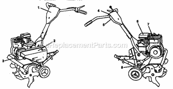 Part Location Diagram of 582953401 Craftsman Decal Caution