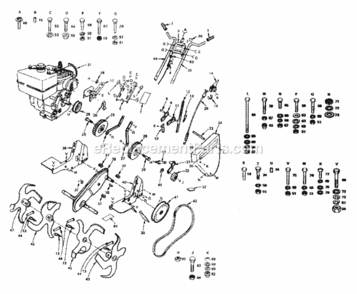 Part Location Diagram of 2990J Craftsman Spacer