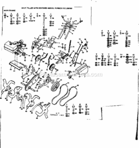 Part Location Diagram of 105291X Craftsman Engine