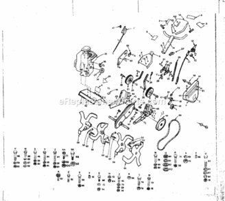 Part Location Diagram of 110527X Craftsman Engine