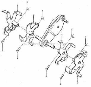 Page D Diagram and Parts List for 917298242  Craftsman Tiller