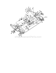 Page D Diagram and Parts List for 917298260  Craftsman Tiller