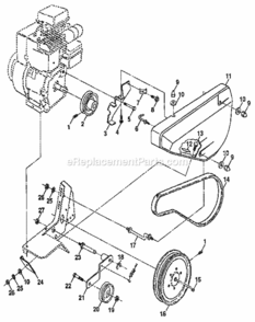Part Location Diagram of 130811 Craftsman Pulley