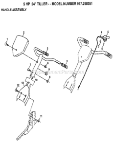 Part Location Diagram of 132606 Craftsman Decal