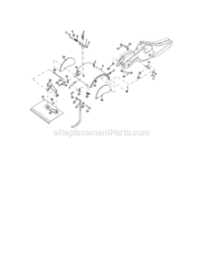 Page E Diagram and Parts List for 917299061  Craftsman Tiller