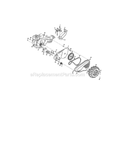Page B Diagram and Parts List for 917299160  Craftsman Tiller