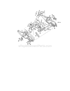 Page D Diagram and Parts List for 917299180  Craftsman Tiller