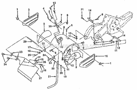 Part Location Diagram of 102686X417 Craftsman Shield