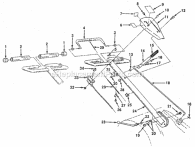 Part Location Diagram of 110718X Craftsman Decal