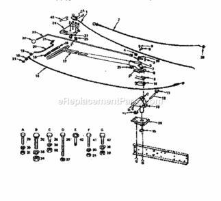 Part Location Diagram of 4405J Craftsman Control