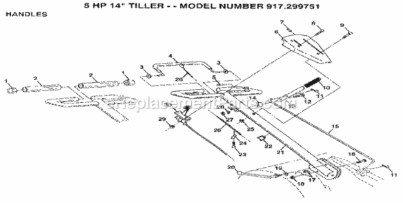 Part Location Diagram of 133668 Craftsman Logo Decal