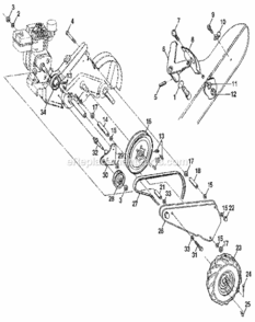 Part Location Diagram of 8381J Craftsman Spacer