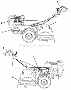 Part Location Diagram of 138263 MTD V-BELT 5L77.75