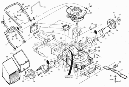 Part Location Diagram of 83935 Generac SHAFT: TAPPET LIFT