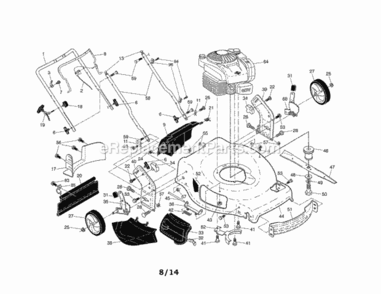 Part Location Diagram of 581352401 Husqvarna Daptor.blade