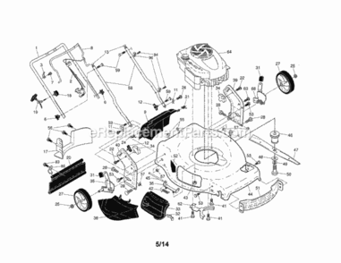 Part Location Diagram of 586212501 Husqvarna Bolt