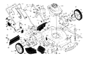 Part Location Diagram of 34940 Tecumseh Crankshaft (Incl. 108 & 109)