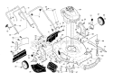 Part Location Diagram of 501263201 Husqvarna Handle Half
