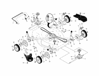 Part Location Diagram of 584299401 Husqvarna Screw Ehhft