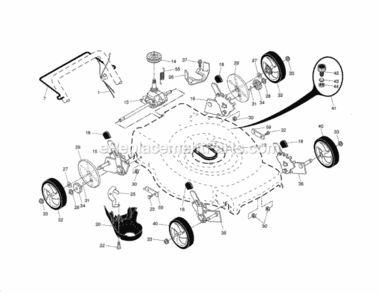 Part Location Diagram of 583628101 Craftsman Drive Cable