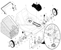 Part Location Diagram of 583327401 Husqvarna Grass Bag