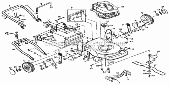 Part Location Diagram of 48311 Craftsman Housing