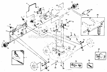 Part Location Diagram of 48009 Craftsman Drive Assembly